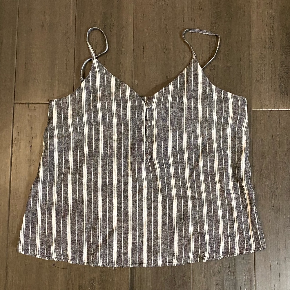 Abound Striped Tank Top NWOT